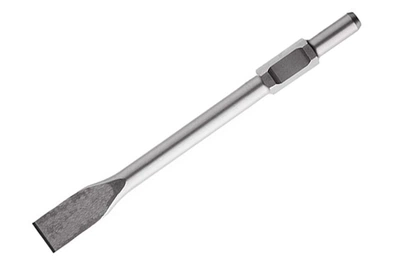 Зубило плоское HEX Intertool 30 x 410 x 39 мм