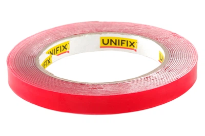 Лента двухсторонняя Unifix 1 x 12 мм x 5 м пеноакрил (PA-1125)
