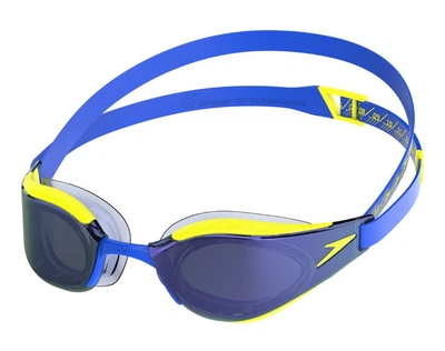 Очки для плавания соревновательные Speedo Fastskin Hyper Elite Mirror (8-1281818575) синие