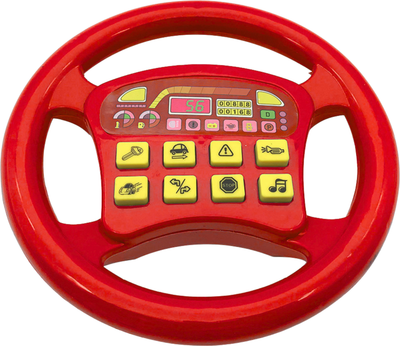 Кермо LEAN Toys видає звуки червоне 24754 (5905991058045)