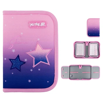 Пенал без наполнения Kite Sparkling K25-622-1 4х14х20.5 см 5122139
