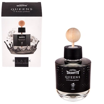 Ароматизатор жидкий для дома/офиса Tasotti "Car&Home" QUEENS 100ml Black