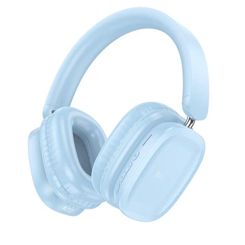 Бездротові Bluetooth навушники з мікрофоном HOCO W51 Накладні BT5.3. 400mAh, AUX, 46H, TF-карта пам'яті Blue