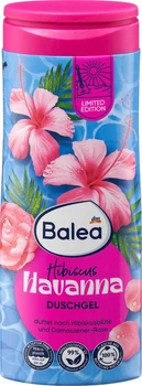 Гель для душу Balea Duschgel Hibiscus Havanna 300 мл — ніжний аромат гібіскуса та дамаської троянди