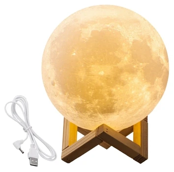 Лампа луна Magic 3D Moon Lamp 13 см светодиодная с сенсорным управлением