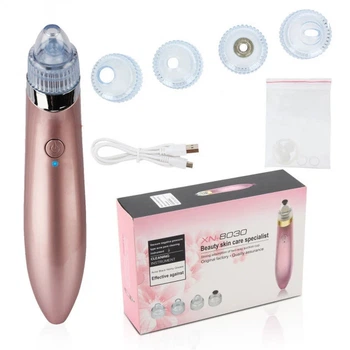 Вакуумный аппарат для чистки пор лица Beauty XN-8030 3 уровня всасывания 5 насадок