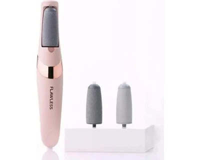 Электрическая пемза для ног Flawless Pedi 2 насадки usb зарядка