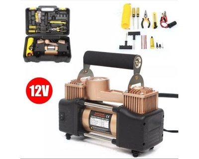 Важкий повітряний компресор для автомобілів двоциліндровий 150 psi компактний