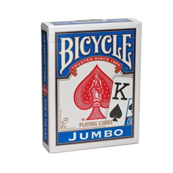 Карти гральні Bicycle Jumbo Index (синя)