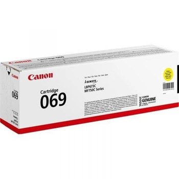 Картридж Canon 069 MF752Cdw/MF754Cdw/LBP673Cdw Yellow (1900 стор) 5091c002 ColorWay