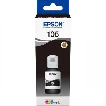 Контейнер с чернилами epson l7160/l7180 black pigmented (c13t00q140)