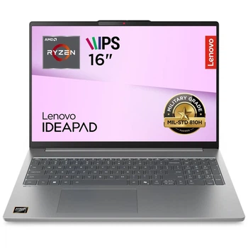 Ноутбук Lenovo 16 IdeaPad Slim 5 16ARP10 WUXGA/R7-7735HS/16GB/512GB/UMA/DOS/Gray (83HU001SRA)