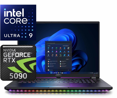 Ноутбук (2025) для геймінгу Gigabyte AORUS MASTER 18 Ultra 9 275HX/ 64GB / 2TB+2TB/ Win11x Licensed/ RTX5090 / 18" 240Hz