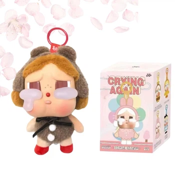 М'яка іграшка сюрприз Крайбейбі Crying Again у стилі Лабубу коллекційна фігурка брелок Cry Baby