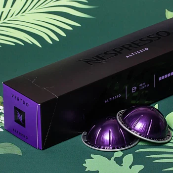 Кофе в капсулах Nespresso Vertuo Altissio (злаковые и сливочные оттенки) (10шт) 40 мл