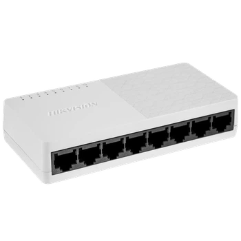 Комутатор 8 портів некерований Hikvision DS-3E0108D-O