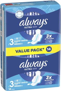 Гігієнічні прокладки Always Ultra Night (Розмір 3) 14 шт (4015400032328/8700216861052)