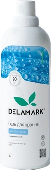 Рідкий концентрований безфосфатний засіб для прання Delamark White 1 л (4820152330192)