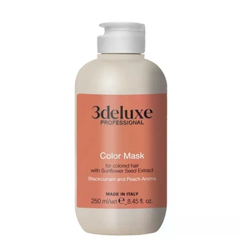 Маска 3DeLuXe для сохранения цвета и блеска окрашенных волос Color Mask For Colored Hair 250 мл