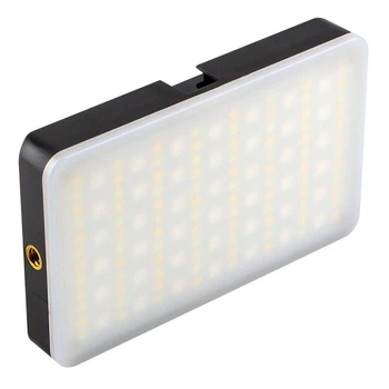 Студийная LED Лампа RGB M140, 2000mAh, 2700-6500K, 6.5W, 180°, Черный