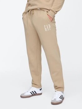 Спортивные штаны утепленные мужские GAP 213250269 M Бежевые (1159836294)