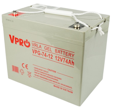 Akumulator Volt Polska GEL ULTRA SOLAR 12V 74Ah (5904100451906) Akumulator Volt Polska GEL ULTRA SOLAR 12V 74Ah (5904100451906)