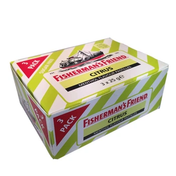 Fisherman’s Friend Citrus – упаковка з 3 пастилок (по 25 г кожна)