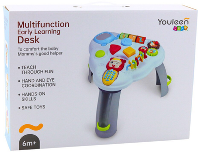 Столик LEAN Toys світиться і видає звуки 22632 (5905991049814)
