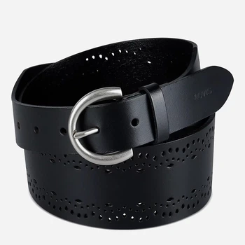 Ремень женский кожаный Levi`s 639087818 M Черный (1159840158)