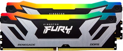 Оперативная память Kingston Fury DDR5-8800 49152MB PC5-70400 (Kit of 2x24576) Renegade Black RGB (KF588CU42RSAK2-48)