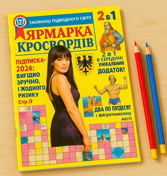 Кроссворды Одесская Ярмарка кроссвордов №6/2024