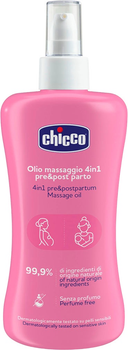 Olejek na rozstępy Chicco 4w1 do pielęgnacji przed i po porodzie 200 ml (8058664175918)