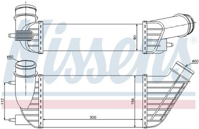 Інтеркулер PT 807(02-)2.0 HDi(+)[OE 0384.J9] Nissens (NIS96609)