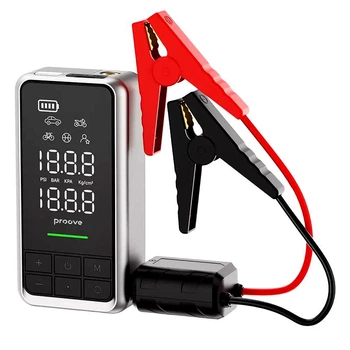 Автомобильный бустер-пусковое Proove Air Jump 10400 mAh, 1000 A, с компрессором для подкачки шин автомобиля и мотоцикла