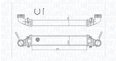 Інтеркулер Magneti Marelli (351319204180)