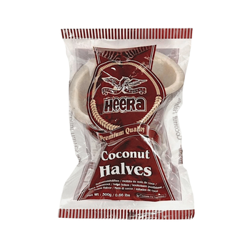 Сушеные половинки кокоса Dried Coconut Halves 300г Heera 5031416060666