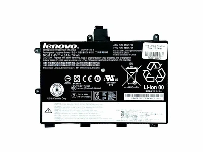 Батарея для ноутбука Lenovo ThinkPad Yoga 11E Series 7.4V , 34Wh 4400mAh Аккумулятор износ 6-10%, АКБ (1001446) Б/У