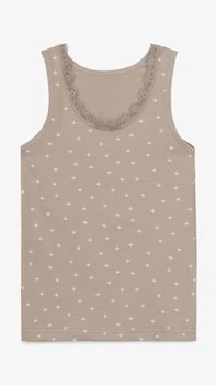 Майка-белье для девочки Donella 49114 2-3 года Кофейный shop (2000999255991)