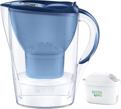 Dzbanek filtrujący Brita Marella Niebieski + 3 wkłady Maxtra Pro Pure Performance