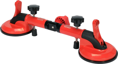 Uchwyt YATO przyssawkowy kątowy do szyb 2 x 118 mm 50 kg (YT-37214)