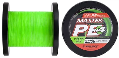 Шнур Select Master PE 1000m (салат.) 0.20mm 24kg