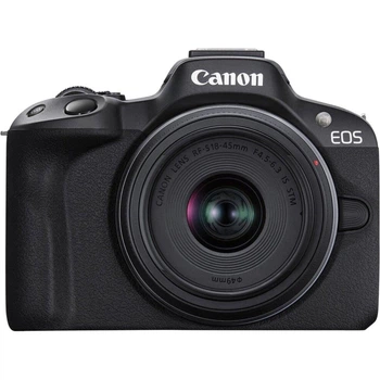 Беззеркальный фотоаппарат Canon EOS R50 Creator Kit RF-S 18-45mm f4.5-6.3 IS STM Black (5811C036) UA [140466]