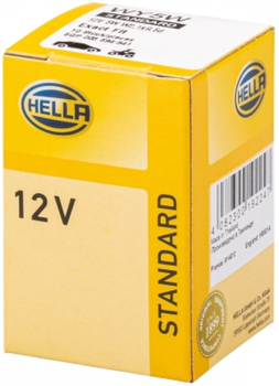 Żarówka samochodowa Hella Standard WY5W 12 V Pomarańczowa (8GP003594541)