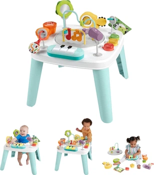 Игровой центр Fisher-Price 3-в-1 "Чудо-хиты" – столик с музыкой, светом и развивающими играми (194735147830)