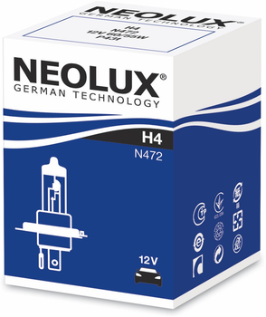 Żarówka samochodowa Neolux Standard N472 H4 12 V (4008321756756)