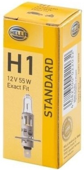 Żarówka samochodowa Hella H1 55W 12 V (8GH002089131)