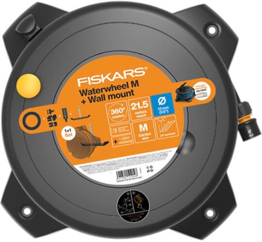 Bęben ogrodowy z wężem Fiskars Comfort M 1059608