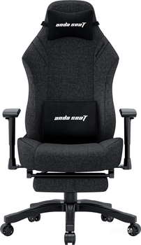 Кресло игровое Anda Seat Luna Pro Size L Dark Gray Fabric (AD18T-44-GB-F)