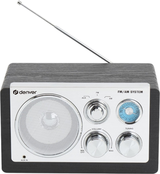Odbiornik radiowy Denver TR-63B Black (5706751042867)