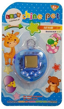 Електронна гра LEAN Toys Тамагочі з коротким ланцюжком Синій 4007 (5907625580014)